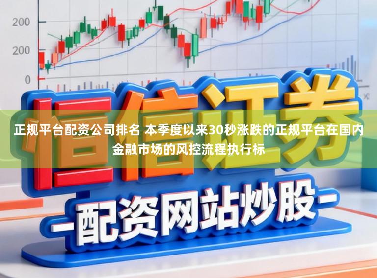 正规平台配资公司排名 本季度以来30秒涨跌的正规平台在国内金融市场的风控流程执行标