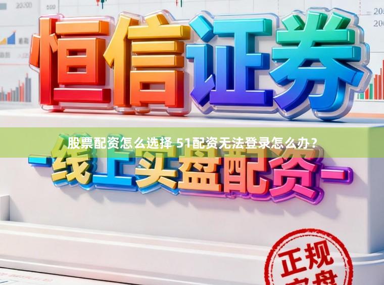 股票配资怎么选择 51配资无法登录怎么办？