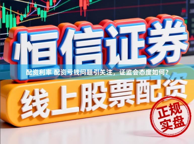 配资利率 配资亏钱问题引关注，证监会态度如何？